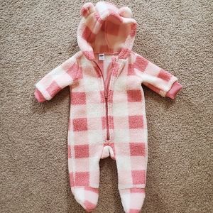 Infant fuzzy jumper